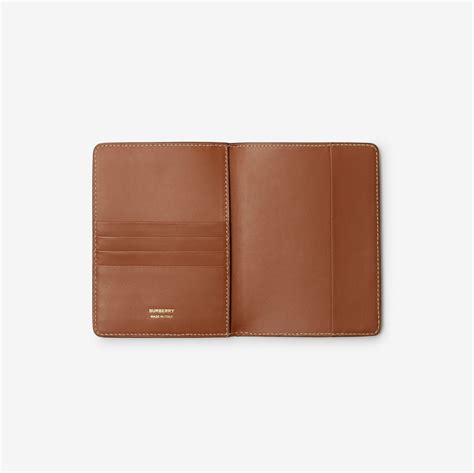 Check Passport Holder in Archive beige 